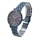 Fossil Jacqueline Blue Dial Blue Steel Strap Watch for Women - ES4094 Buy Now By Fossil