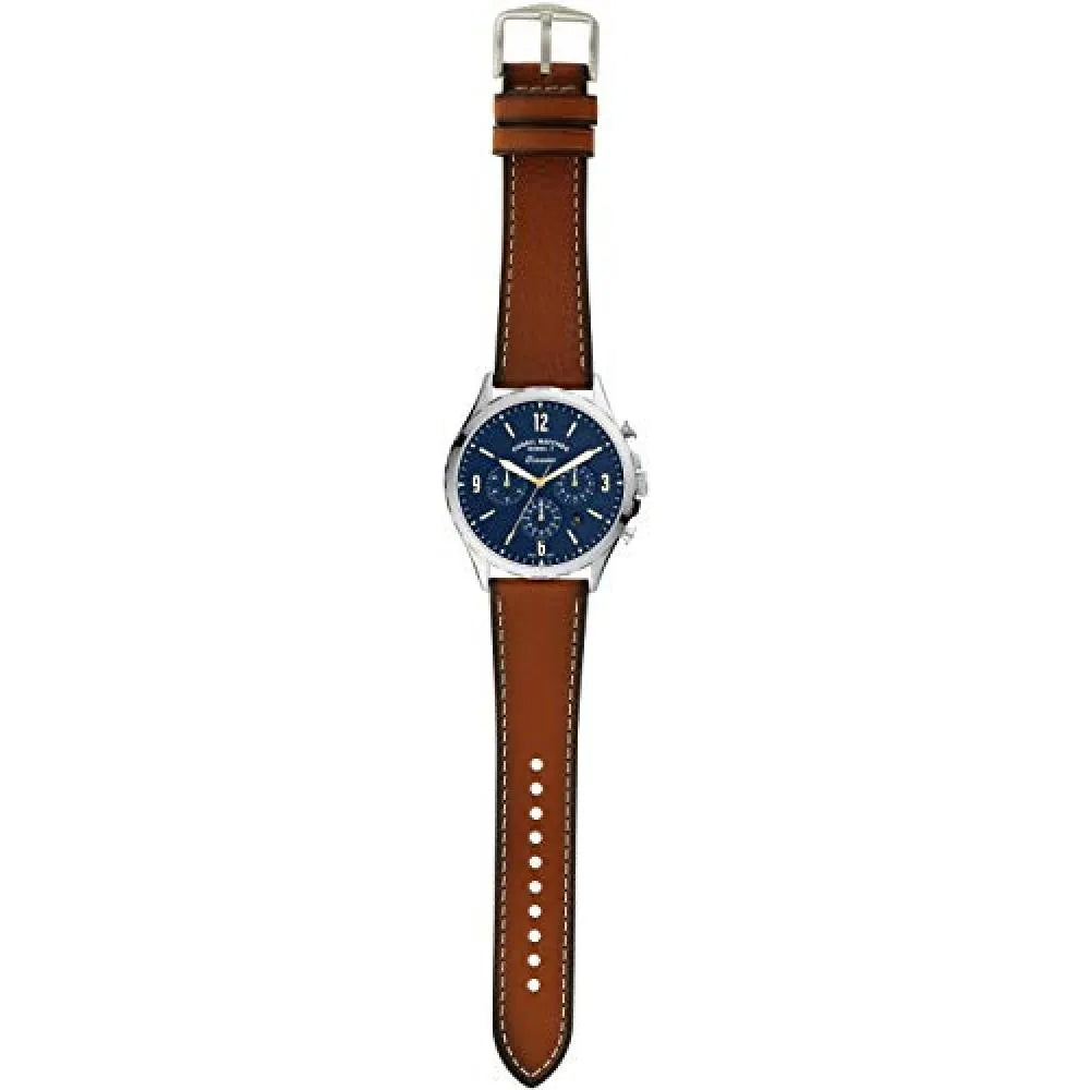 Fossil Forrester Chronograph Blue Dial Brown Leather Strap Watch for Men - S5607 Buy Now By Fossil