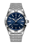 Breitling Chronomat 32 Blue Dial Silver Steel Strap Watch for Women - A77310101C1A1 Buy Now By Breitling