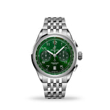 Breitling Premier B01 Chronograph 42 Green Dial Silver Steel Strap Watch for Men - AB0145371L1A1 Buy Now By Breitling