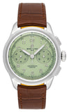 Breitling Premier B09 Chronograph 40 Green Dial Brown Leather Strap Watch for Men - AB0930D31L1P1 Buy Now By Breitling