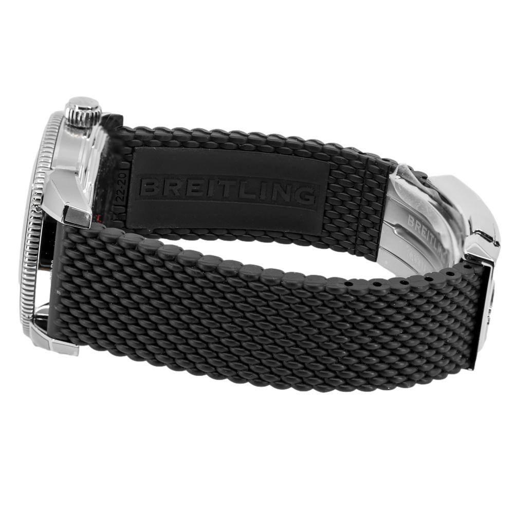 Breitling Superocean Heritage B20 Automatic 42 Green Dial Black Mesh Bracelet Watch for Women - AB2010121L1S1 Buy Now By Breitling