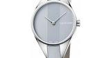 Calvin Klein Rebel Grey Dial Grey Leather Strap Watch for Women - K8P231Q4 Buy Now By Calvin Klein
