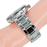 Fossil Cecile Chronograph Silver Dial Silver Steel Strap Watch for Women - AM4481 Buy Now By Fossil