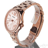 Fossil Cecile Rose Gold Dial Rose Gold Steel Strap Watch for Women - AM4483 Buy Now By Fossil