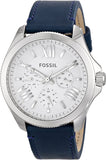 Fossil Cecile White Dial Blue Leather Strap Watch for Women - AM4531 Buy Now By Fossil