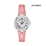 Tissot Bellissima Small Lady Silver Dial Pink Leather Strap Watch For Women - T126.010.16.013.01 Buy Now By Tissot