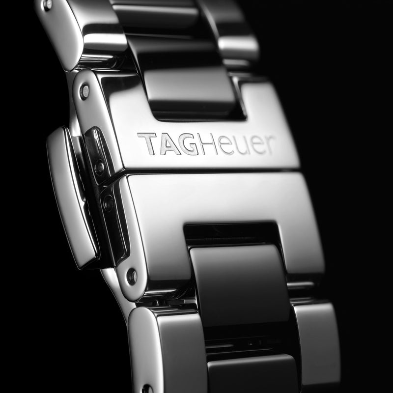 Tag Heuer Aquaracer Quartz Black Dial Two Tone Steel Strap Watch for Women - WAY131C.BA0913 Buy Now By Tag Heuer