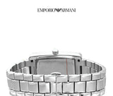 Emporio Armani Classic White Dial Silver Steel Strap Watch For Men - AR0145 Buy Now By Emporio Armani