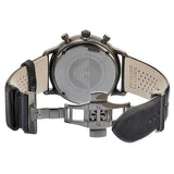 Emporio Armani Classic Grey Dial Grey Leather Strap Watch For Men - AR0388 Buy Now By Emporio Armani