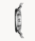 Emporio Armani Chronograph Black Dial Silver Steel Strap Watch For Men - AR0389 Buy Now By Emporio Armani