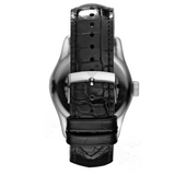 Emporio Armani Valente Black Dial Black Leather Strap Watch For Men - AR0643 Buy Now By Emporio Armani