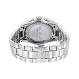 Emporio Armani Valente Chronograph Black Dial Silver Stainless Steel Watch For Men - AR0673 Buy Now By Emporio Armani