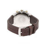 Emporio Armani Chronograph White Dial Brown Leather Strap Watch For Men - AR11033 Buy Now By Emporio Armani