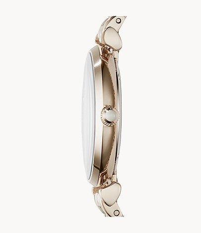 Emporio Armani T-Bar Gianni Rose Gold Dial Rose Gold Steel Strap Watch For Women - AR11059 Buy Now By Emporio Armani