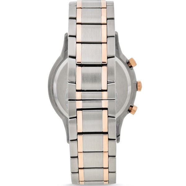 Emporio Armani Renato Gray Dial Gray Steel Strap Watch For Men - AR11077 Buy Now By Emporio Armani