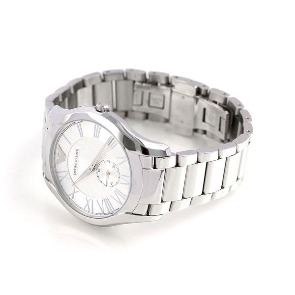 Emporio Armani Dress Quartz Silver Dial Silver Steel Strap Watch For Men - AR11084 Buy Now By Emporio Armani