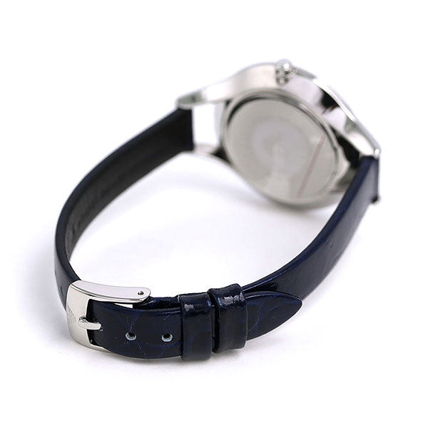 Emporio Armani Aurora Quartz Mother Of Pearl White Dial Blue Leather Strap Watch For Women - AR11090 Buy Now By Emporio Armani