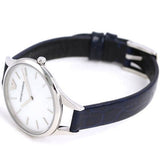 Emporio Armani Aurora Quartz Mother Of Pearl White Dial Blue Leather Strap Watch For Women - AR11090 Buy Now By Emporio Armani