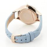 Emporio Armani Aurora Quartz Mother of Pearl White Dial Blue Leather Strap Watch For Women - AR11109 Buy Now By Emporio Armani