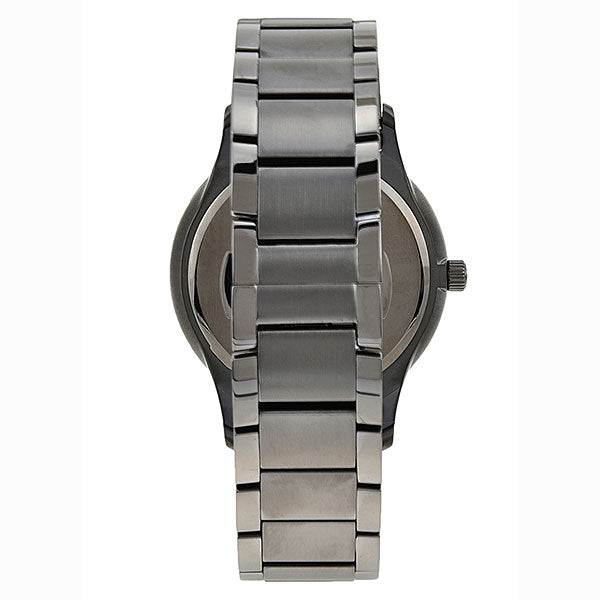 Emporio Armani Renato Quartz Grey Dial Grey Steel Strap Watch For Men - AR11120 Buy Now By Emporio Armani