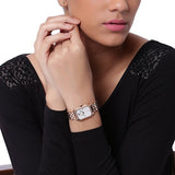 Emporio Armani Giola White Mother of Pearl Dial Rose Gold Steel Strap Watch For Women - AR11147 Buy Now By Emporio Armani