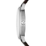 Emporio Armani Kappa Quartz Black Dial Brown Leather Strap Watch For Men - AR11153 Buy Now By Emporio Armani