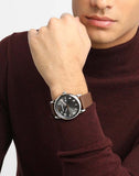 Emporio Armani Luigi Quartz Grey Dial Brown Leather Strap Watch For Men - AR11175 Buy Now By Emporio Armani
