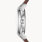 Emporio Armani Luigi Quartz Grey Dial Brown Leather Strap Watch For Men - AR11175 Buy Now By Emporio Armani