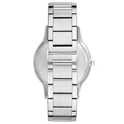 Emporio Armani Renato Quartz Blue Dial Silver Steel Strap Watch For Men - AR11182 Buy Now By Emporio Armani