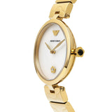 Emporio Armani Arianna Mother of Pearl Dial Gold Steel Strap Watch For Women - AR11198 Buy Now By Emporio Armani