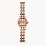 Emporio Armani Gianni T-Bar Mother of Pearl Dial Rose Gold Steel Strap Watch For Women - AR11203 Buy Now By Emporio Armani