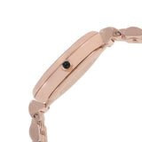 Emporio Armani Gianni T Bar Black Dial Rose Gold Steel Strap Watch For Women - AR11206 Buy Now By Emporio Armani