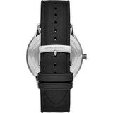 Emporio Armani Giovanni Analog Black Dial Black Leather Strap Watch For Men - AR11210 Buy Now By Emporio Armani