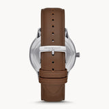 Emporio Armani Giovanni Quartz White Dial Brown Leather Strap Watch For Men - AR11211 Buy Now By Emporio Armani