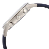 Emporio Armani Renato Chronograph Blue Dial Black Leather Strap Watch For Men - AR11216 Buy Now By Emporio Armani