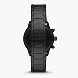 Emporio Armani Mario Chronograph Black Dial Black Steel Strap Watch For Men - AR11242 Buy Now By Emporio Armani