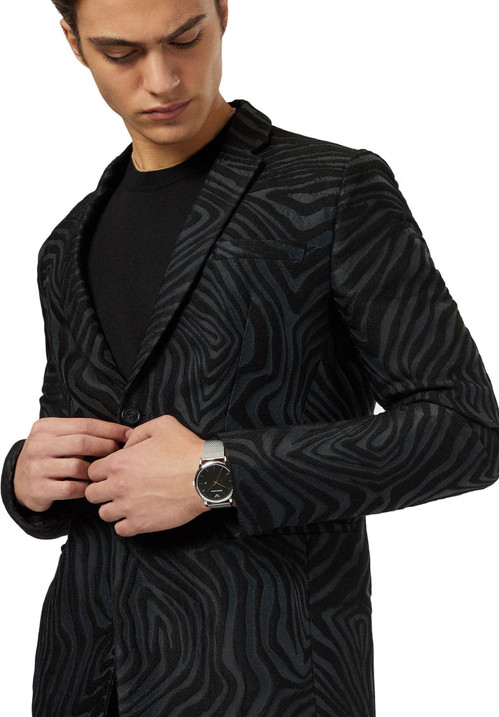 Emporio Armani Luigi Analog Black Dial Silver Mesh Bracelet Watch For Men - AR11272 Buy Now By Emporio Armani