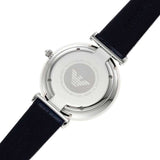 Emporio Armani Gianni T Bar Quartz Blue Dial Blue Leather Strap Watch For Men - AR11300 Buy Now By Emporio Armani