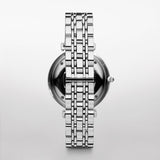 Emporio Armani Retro Black Dial Silver Steel Strap Watch For Men - AR1676 Buy Now By Emporio Armani