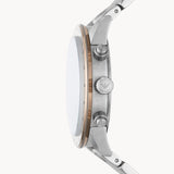 Emporio Armani Mario Chronograph Beige Dial Silver Steel Strap Watch For Men - AR11352 Buy Now By Emporio Armani