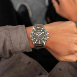 Emporio Armani Diver Chronograph Green Dial Two Tone Steel Strap Watch For Men - AR11361 Buy Now By Emporio Armani