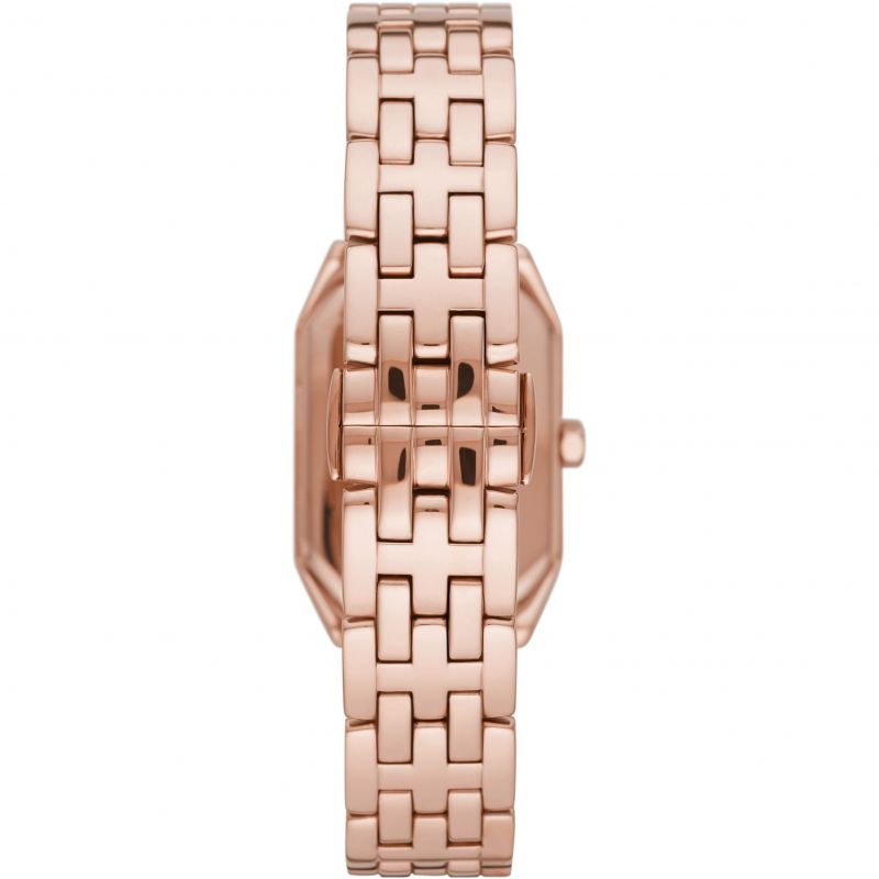 Emporio Armani Gioia Quartz Mother of Pearl Dial Rose Gold Steel Strap Watch For Women - AR11389 Buy Now By Emporio Armani