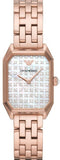 Emporio Armani Gioia Quartz Mother of Pearl Dial Rose Gold Steel Strap Watch For Women - AR11389 Buy Now By Emporio Armani
