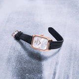 Emporio Armani Gioia Quartz Mother of Pearl Dial Black Leather Strap Watch For Women - AR11390 Buy Now By Emporio Armani