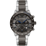 Emporio Armani Chronograph Grey Dial Two Tone Steel Strap Watch For Men - AR11391 Buy Now By Emporio Armani