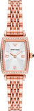 Emporio Armani Gianni T Bar Quartz Crystals White Dial Rose Gold Steel Strap Watch For Women - AR11406 Buy Now By Emporio Armani