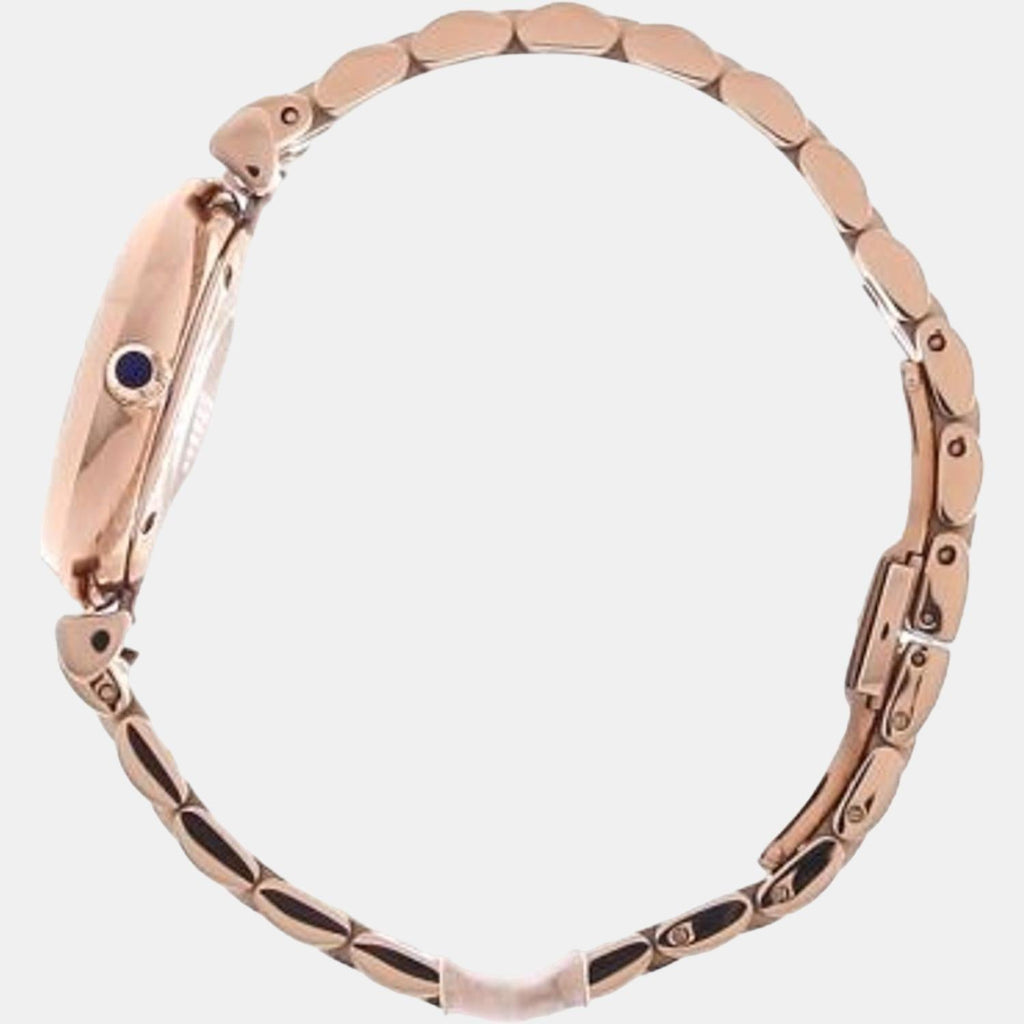 Emporio Armani Gianni T-Bar Quartz Crystals Black Dial Gold Steel Strap Watch For Women - AR11423 Buy Now By Emporio Armani