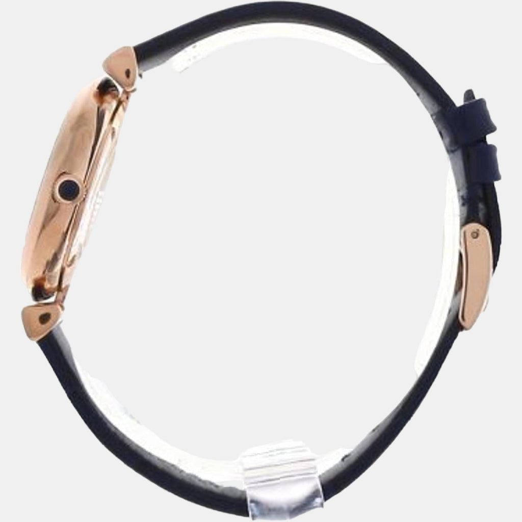 Emporio Armani Gianni T-Bar Quartz Blue Dial Blue Leather Strap Watch for Women - AR11424 Buy Now By Emporio Armani