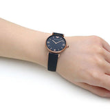 Emporio Armani Gianni T-Bar Quartz Blue Dial Blue Leather Strap Watch for Women - AR11424 Buy Now By Emporio Armani